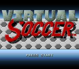 Virtual Soccer screenshot 3 for Super Nintendo